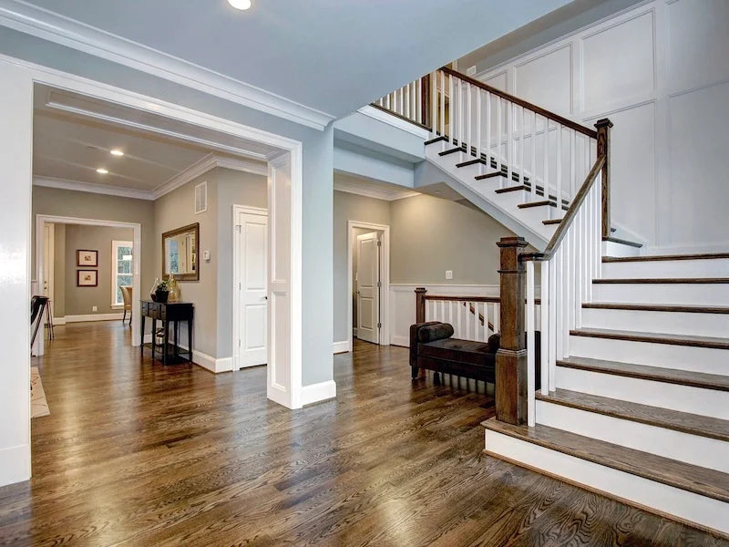 Solid Stained Oak Hardwood